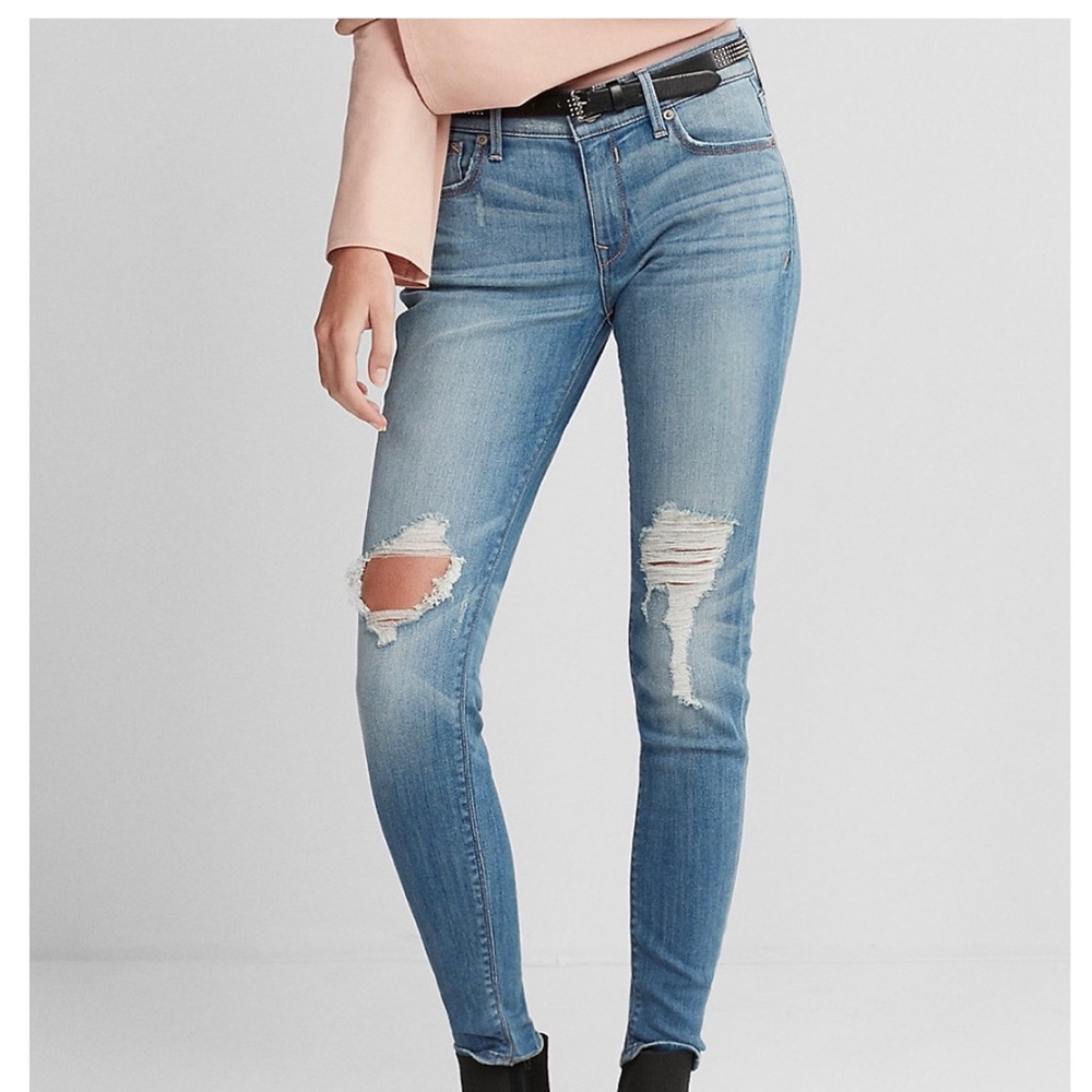 Express mid rise leggings
